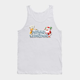 Merry Christmas title Tank Top